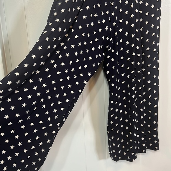 J. Cree wide leg navy jumpsuit - Picture 10 of 11